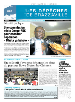 Les Dépêches de Brazzaville : Édition kinshasa du 11 avril 2014