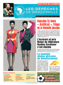 Les Dépêches de Brazzaville : Édition du 6e jour du 19 juillet 2014