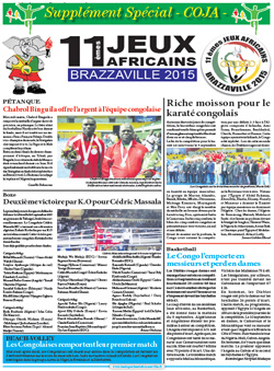 Les Dépèches de Brazzaville : Edition spéciale du 10 septembre 2015
