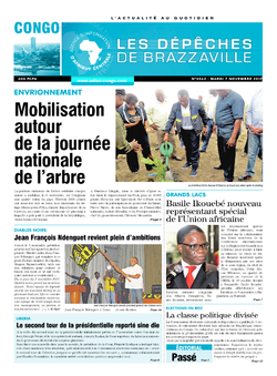 Les Dépêches de Brazzaville : Édition brazzaville du 07 novembre 2017