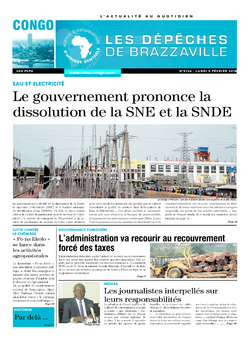 Les Dépêches de Brazzaville : Édition brazzaville du 05 février 2018