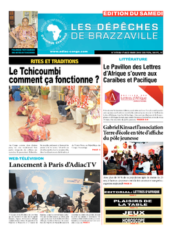 Les Dépêches de Brazzaville : Édition du 6e jour du 17 mars 2018