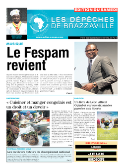 Les Dépêches de Brazzaville : Édition du 6e jour du 21 avril 2018