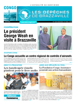 Les Dépêches de Brazzaville : Édition brazzaville du 27 avril 2018