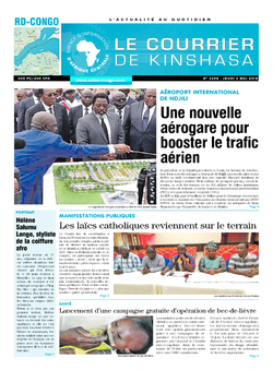 Les Dépêches de Brazzaville : Édition brazzaville du 03 mai 2018
